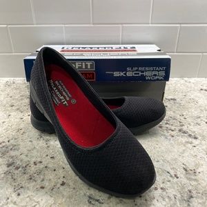 Slip resistant sketchers work